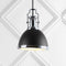 Homer Modern Industrial Iron LED Dome Pendant