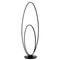 Looper 47" Metal Modern Contemporary Oval Dimmable Integrated LED Floor Lamp