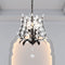 Diantha 28.5" 7-Light Contemporary Bohemian Iron/Acrylic LED Pendant