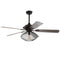 Clift 52" Mid-century LED Ceiling Fan With Remote