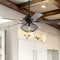 Clift 52" Mid-century LED Ceiling Fan With Remote