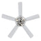 Kristie 52" Crystal/Metal Modern Glam Drum LED Ceiling Fan With Remote