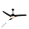 Sully 52" Contemporary Industrial Iron/Plastic Mobile-App/Remote-Controlled 6-Speed Propeller Integrated LED Ceiling Fan