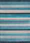 Duxbury Gradient Ticking Striped Area Rug