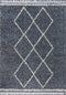 Beautiful mercer Shag Plush Tassel Moroccan Tribal Geometric Trellis Area Rug