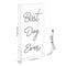 Best Day Ever Contemporary Glam Acrylic Box USB Operated LED Neon Light