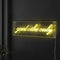 Good Vibes Only Contemporary Glam Acrylic Box USB Operated LED Neon Light