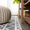 Aylan High-low Pile Knotted Trellis Geometric Indoor/outdoor Area Rug