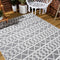 Aylan High-low Pile Knotted Trellis Geometric Indoor/outdoor Area Rug