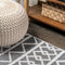 Aylan High-low Pile Knotted Trellis Geometric Indoor/outdoor Area Rug