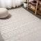 Aylan High-low Pile Knotted Trellis Geometric Indoor/outdoor Area Rug