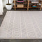 Aylan High-low Pile Knotted Trellis Geometric Indoor/outdoor Area Rug