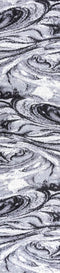 Viscon Abstract Marble Contemporary Area Rug
