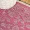 Tela Bohemian Textured Weave Floral Indoor/outdoor Area Rug