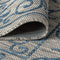 Charleston Vintage Filigree Textured Weave Indoor/outdoor Round Rug