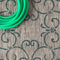 Charleston Vintage Filigree Textured Weave Indoor/outdoor Area Rug