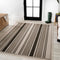 Haynes Modern Double Stripe Indoor/outdoor Area Rug