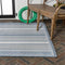 Haynes Modern Double Stripe Indoor/outdoor Area Rug