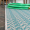 Chevron Modern Concentric Squares Indoor/outdoor Area Rug