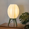Wavy Modern Contemporary Plant-Based PLA 3D Printed Dimmable LED Table Lamp