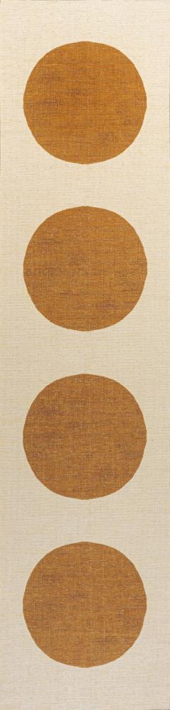 Cirkel Minimalist Geometric Dot Machine-washable Area Rug
